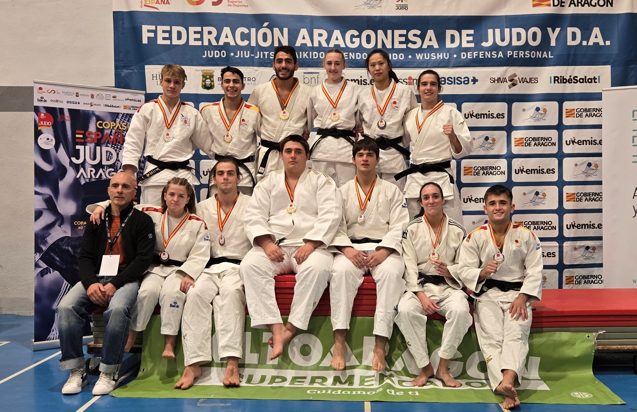Gran éxito navarro en la Fase Sector Norte del Campeonato de España Absoluto de Judo